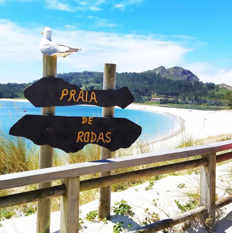 Atico En Moana- Playa A Xunqueira, A 15 Min De Vigo Lägenhet Exteriör bild