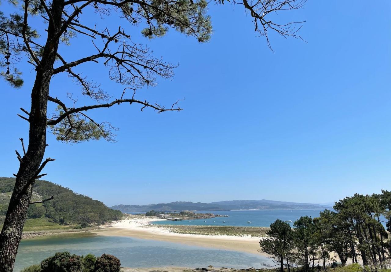 Atico En Moana- Playa A Xunqueira, A 15 Min De Vigo Lägenhet Exteriör bild